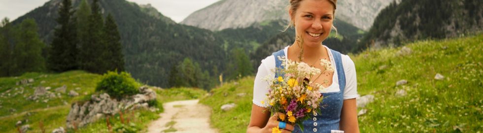 Sennerin der Priesbergalm-Julia Wurm