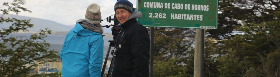 Mit DOP Reiner Bauer am Kap Horn, Patagonien “Sir Francis Drake”